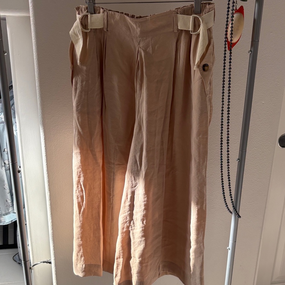 Women Tan Pants